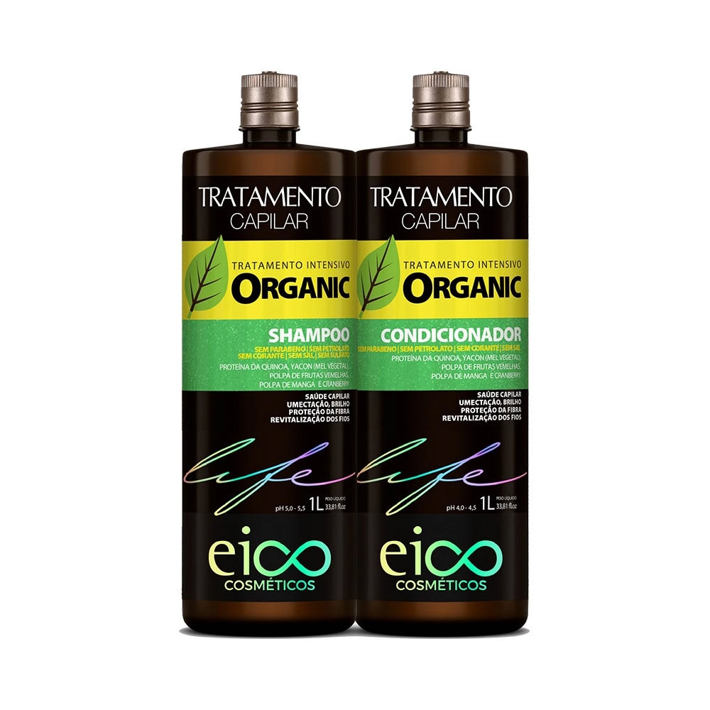 Eico Organic Duo (Shampoo+Cond 1L)