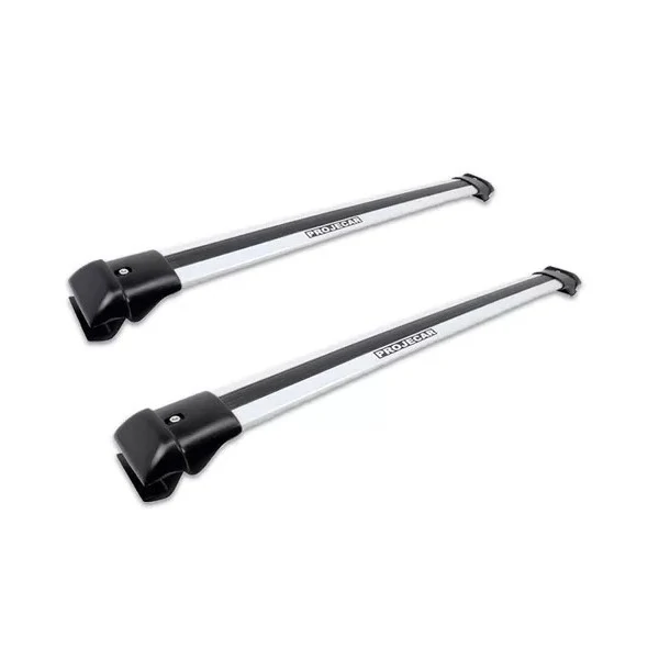 Barra Paralela do Teto FIAT IDEA Prata Preto - PROJECAR FI214