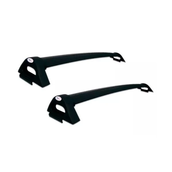 Rack de Teto NISSAN TIIDA Alumínio Preto - PROJECAR NS1107
