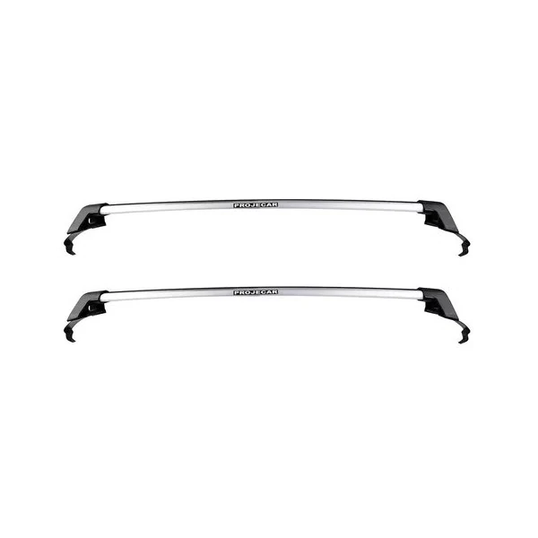 Rack de Teto VOLKSWAGEN POLO 4 Portas Alumínio Prata - PROJECAR VW157