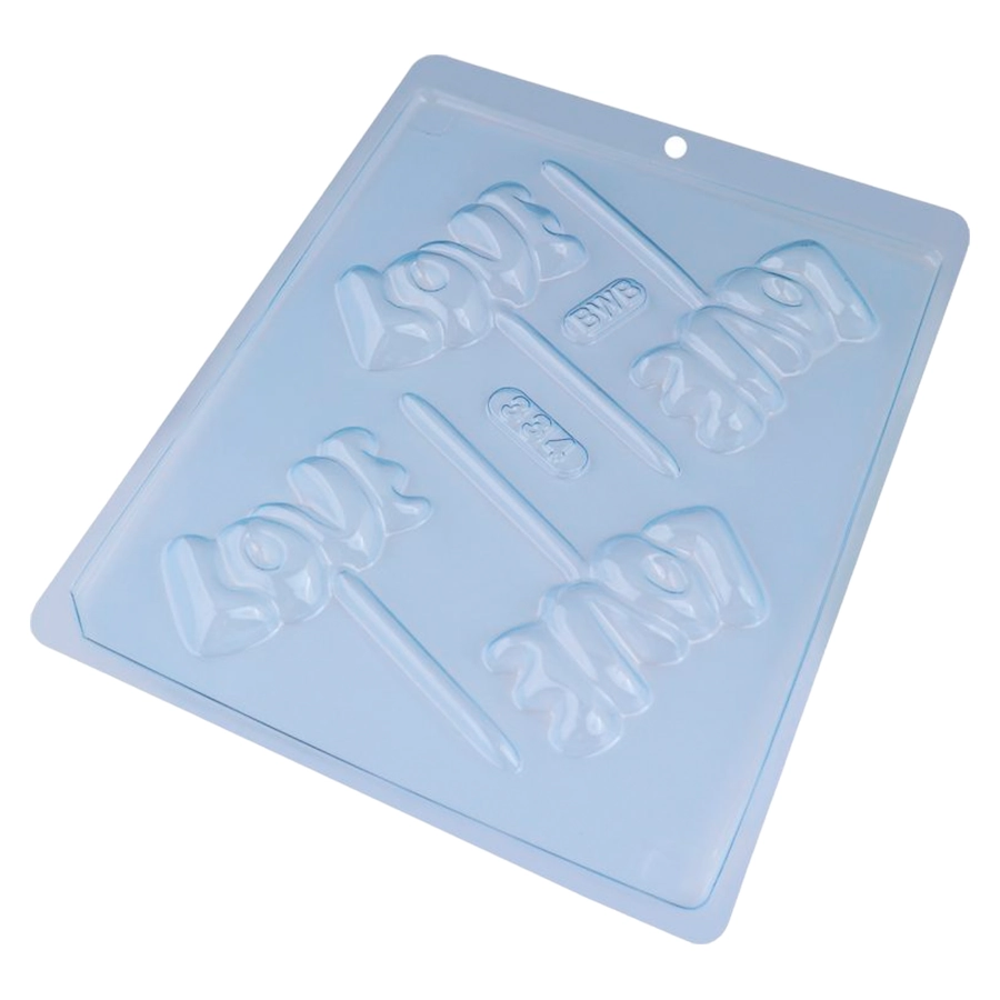 Forma Pvc Pirulito Love Un Ref334 Bwb