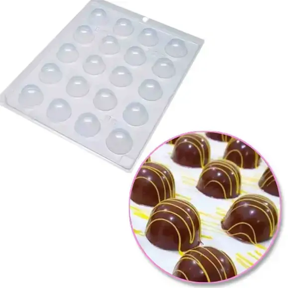 Forma Pvc Bombom Liso Peq Ref 727 Bwb