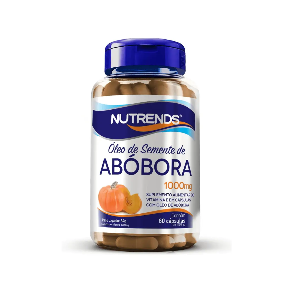 Óleo de Semente de Abóbora 1000 mg - 60 Cápsulas
