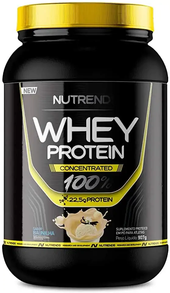 Whey Pó Baunilha Nutrends Protein Pote 907g