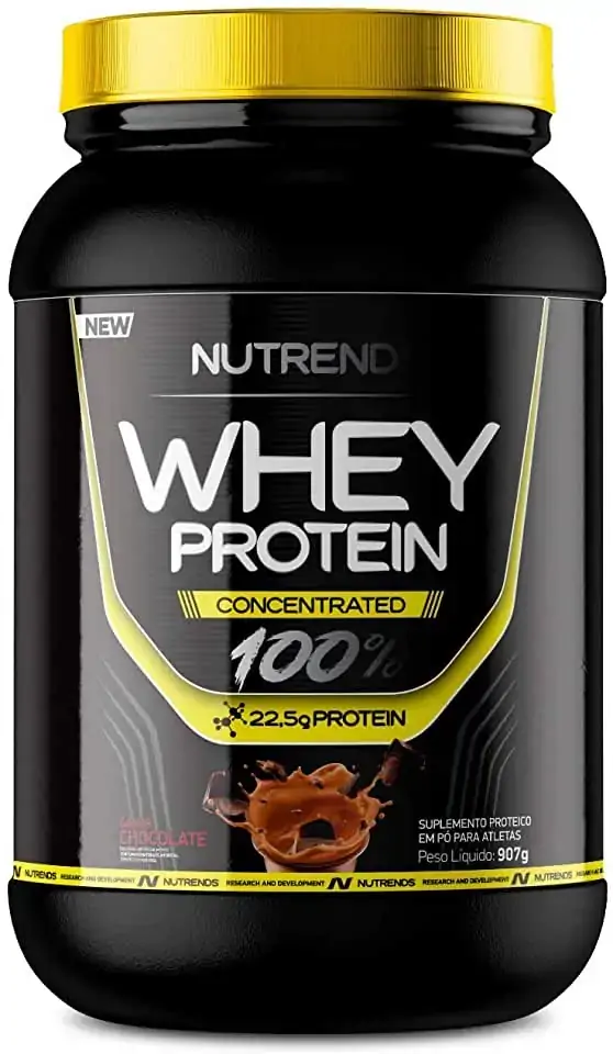 Whey Pó Chocolate Nutrends Pote 907g