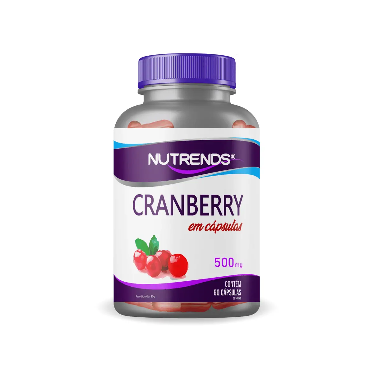 Cranberry 500 mg - 60 Cápsulas