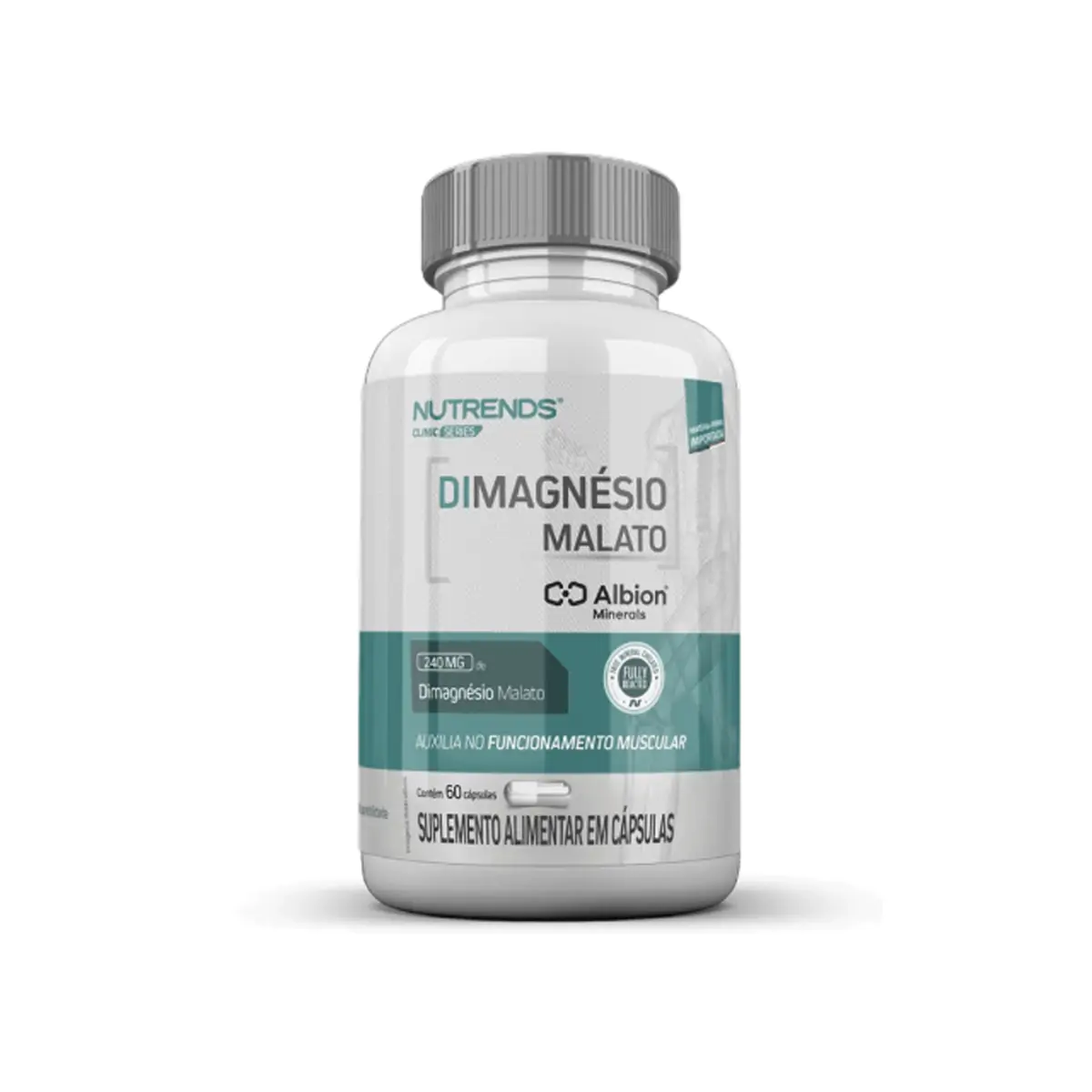 DiMagnésio Malato - 60 Cápsulas