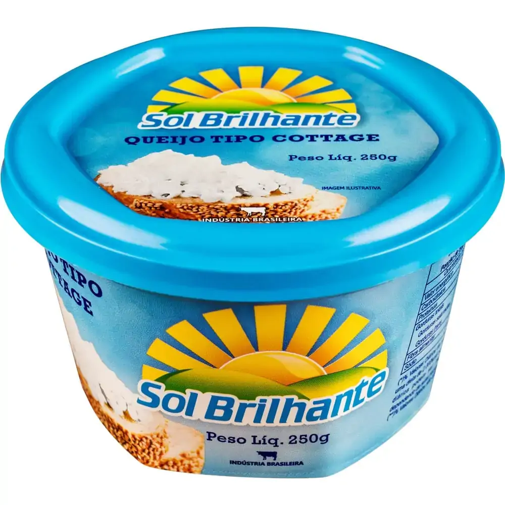 Queijo Tipo Cottage Sol Brilhante 250g