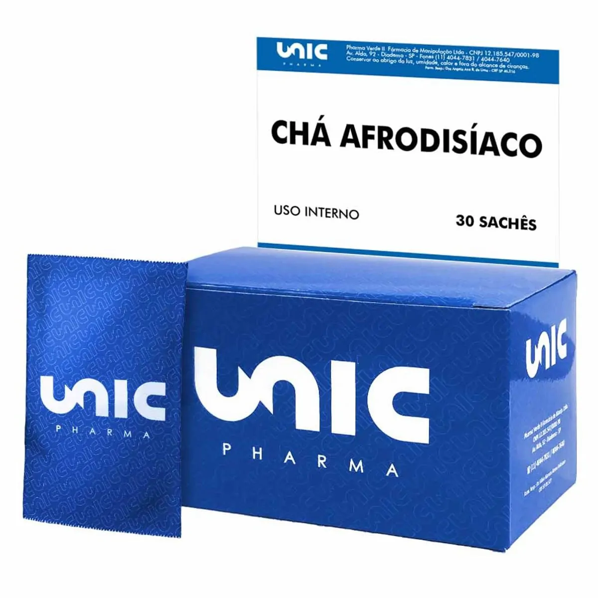 Chá Afrodisíaco (Estimulante Sexual ) - 30 Sachês