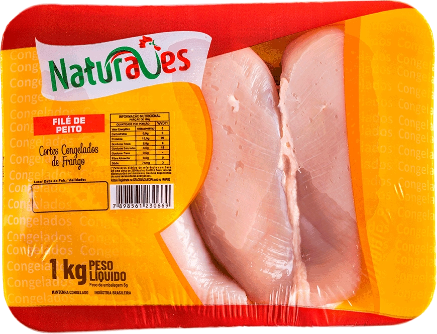 File De Peito De Frang Nat Band 1kg