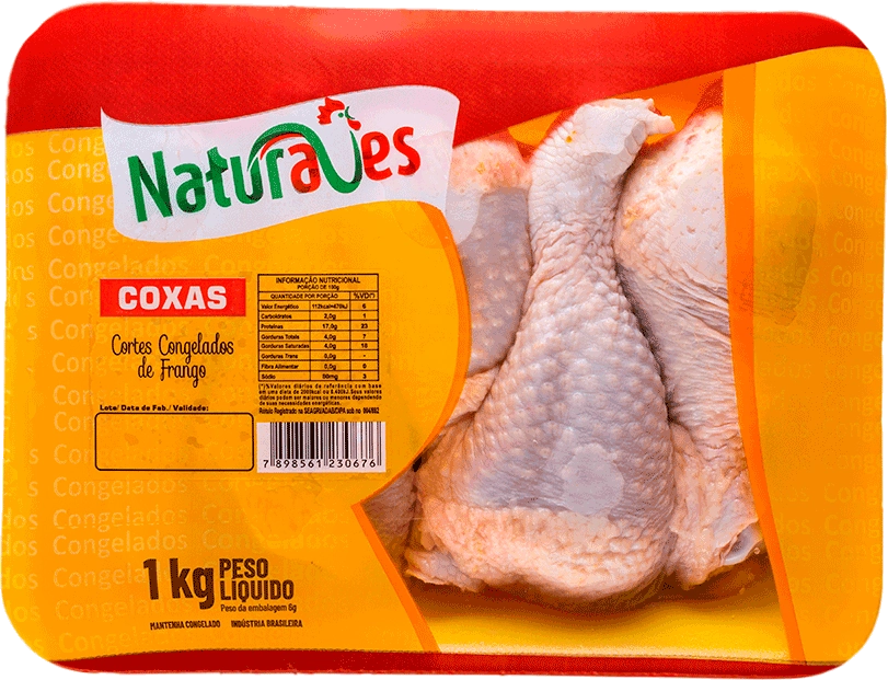 Coxa De Frango Nat Band 1kg