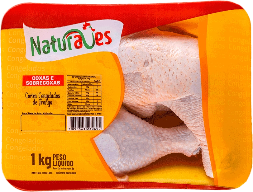 Coxa E Sobrecoxa De Frang Nat Band 1kg