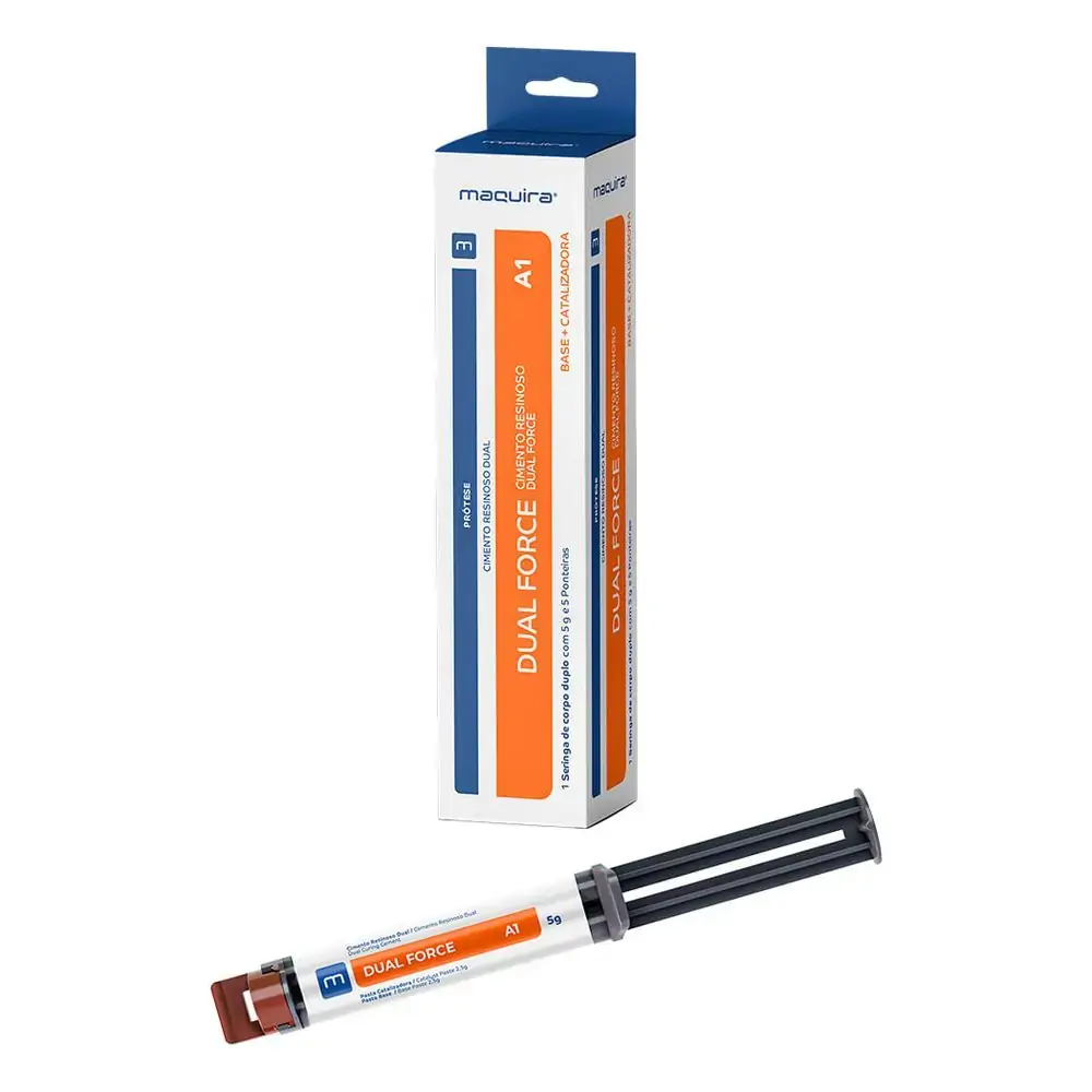 Cimento Resinoso Dual Force Corpo Duplo A1 - Maquira