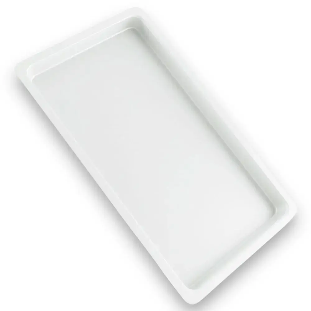 Bandeja Plástica Autoclavável 22x12x1,5cm - Maquira - Bandeja Plástica Autoclavável Branca 22x12x1,5