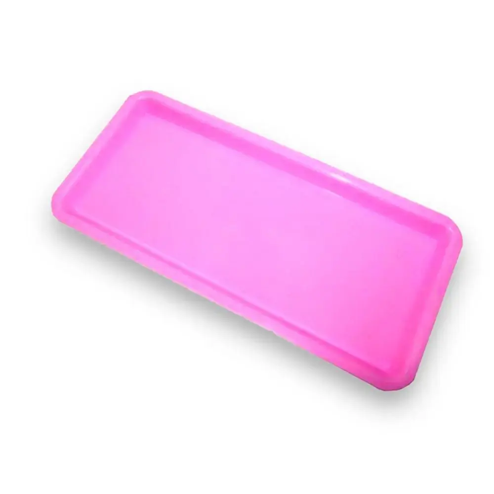 Bandeja Plástica Autoclavável 22x12x1,5cm - Maquira - Bandeja Plástica Autoclavável Rosa 22x12x1,5cm