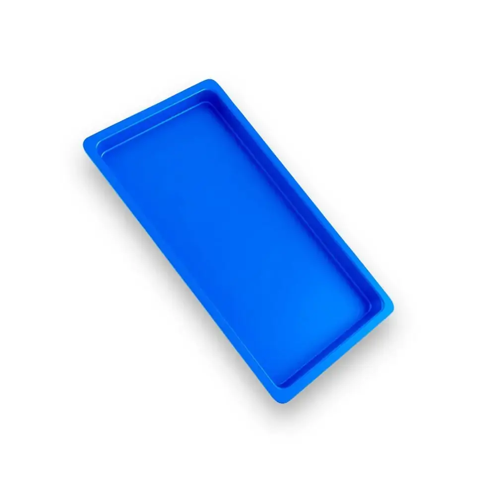 Bandeja Plástica Autoclavável 22x17x1,5cm - Maquira - Bandeja Plástica Autoclavável Azul 22x17x1,5cm
