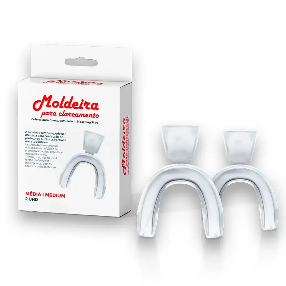 Moldeira Para Clareamento Média Superior E Inferior com 2 - Maquira