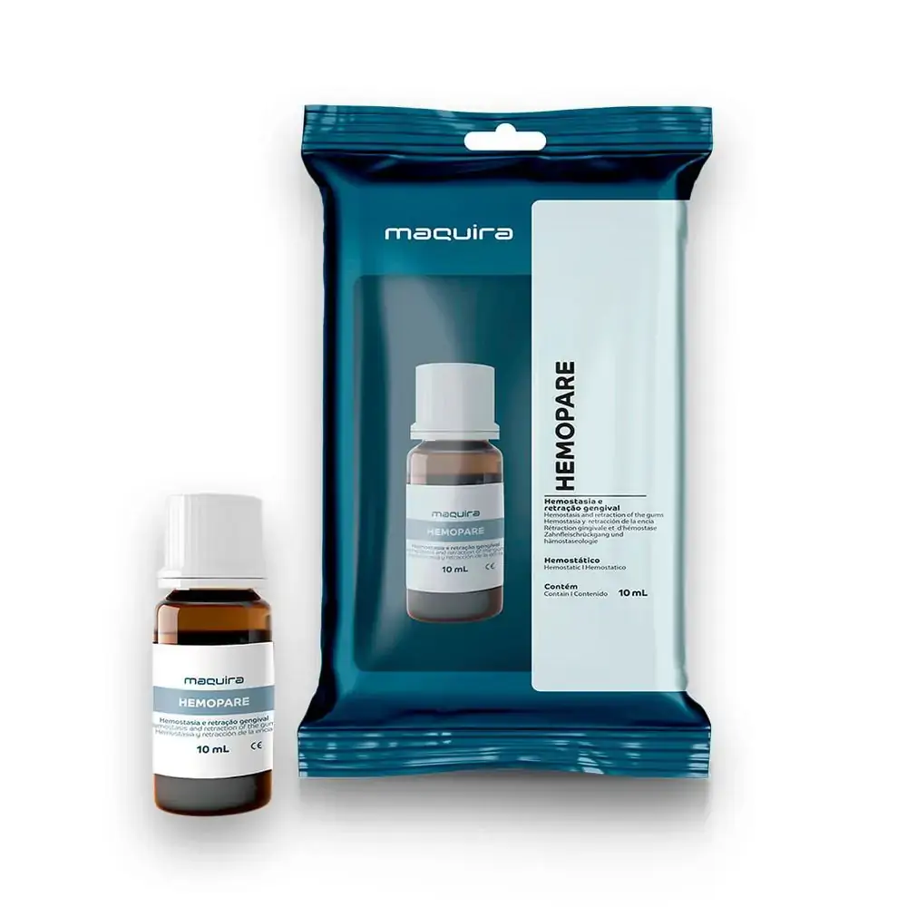 Solução Hemostática Hemoliq - Maquira - 10ml (Cód. 25.2161)