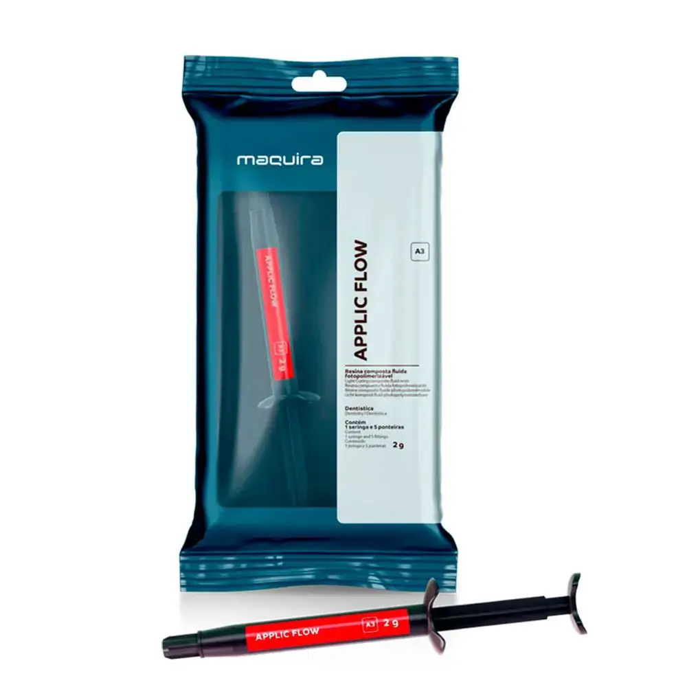 Resina Applic Flow 2g - Maquira - Resina Applic Flow A3 2g - Maquira