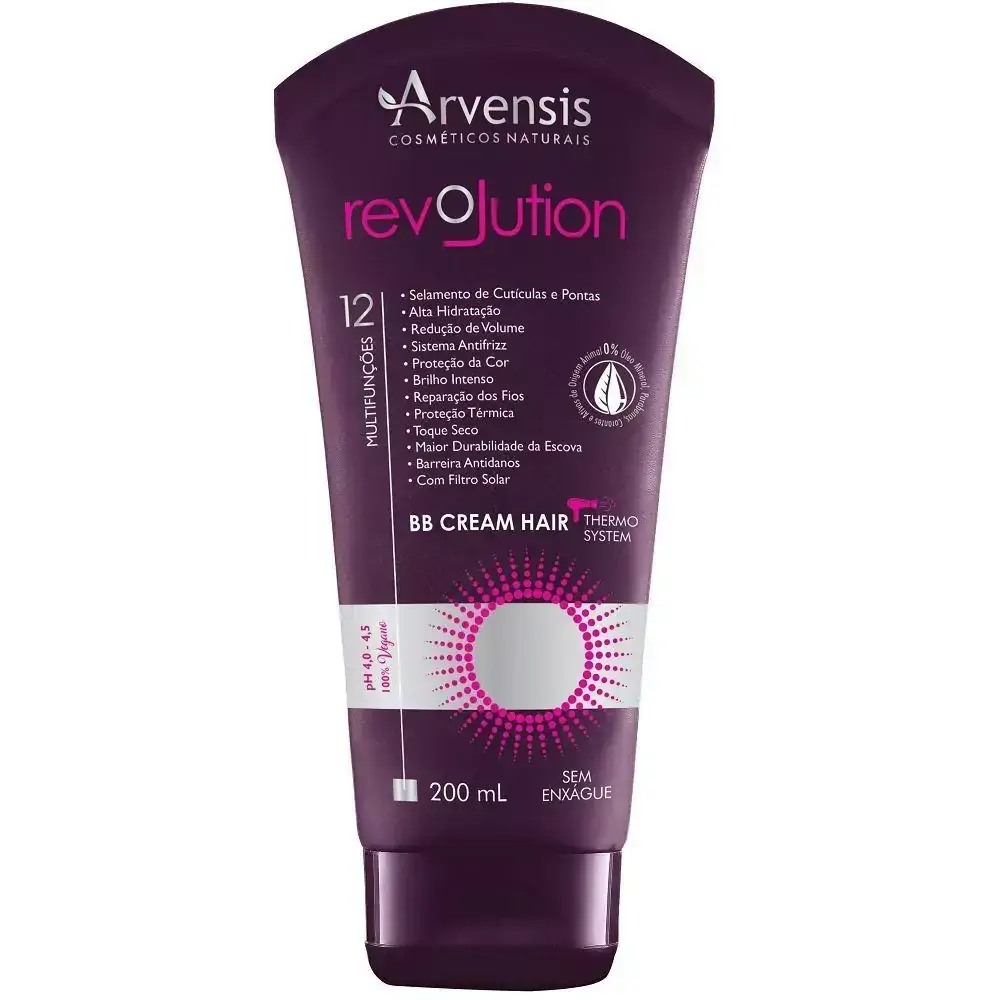 Finalizador Bb Hair Cream Revolution Arvensis 200Ml