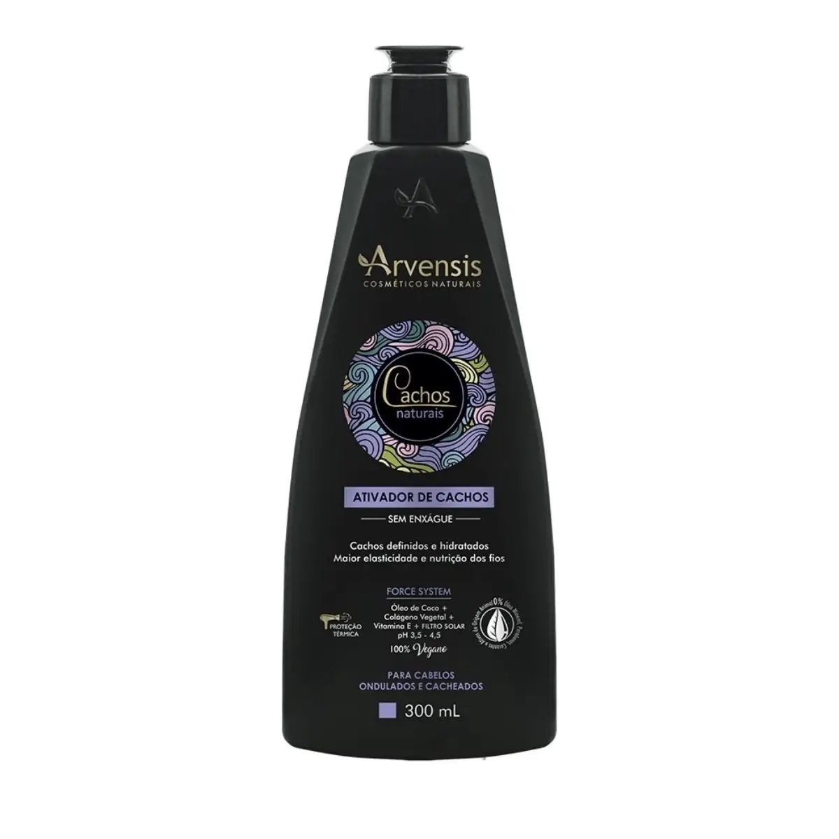 Arvensis Ativador de Cachos Ondulados e Cacheados - 300 ml