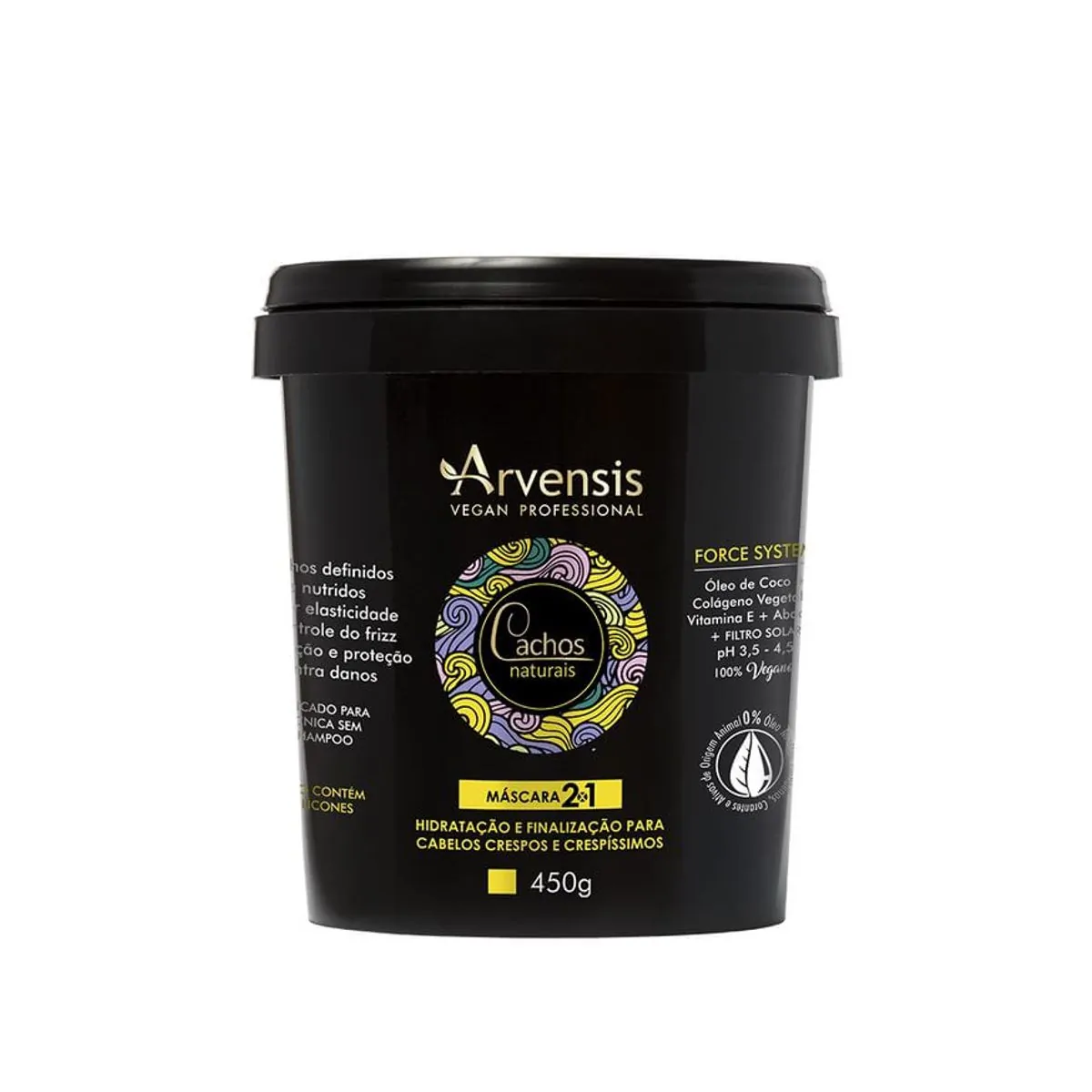 Mascara 2x1 450g Cachos Naturais Arvensis