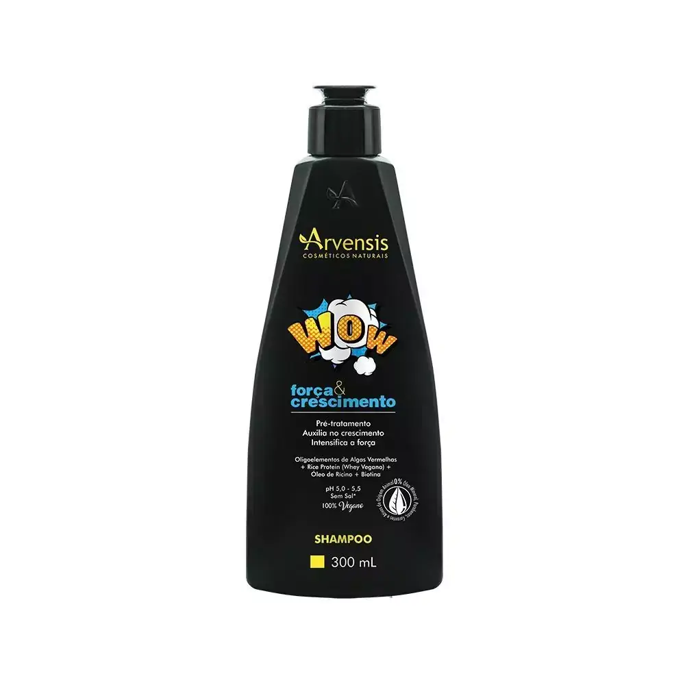 Shampoo Wow Força E Crescimento Arvensis 300Ml