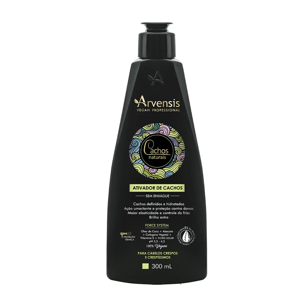 Ativador Cachos Crespos E Crespissimos 300ml Arvensis