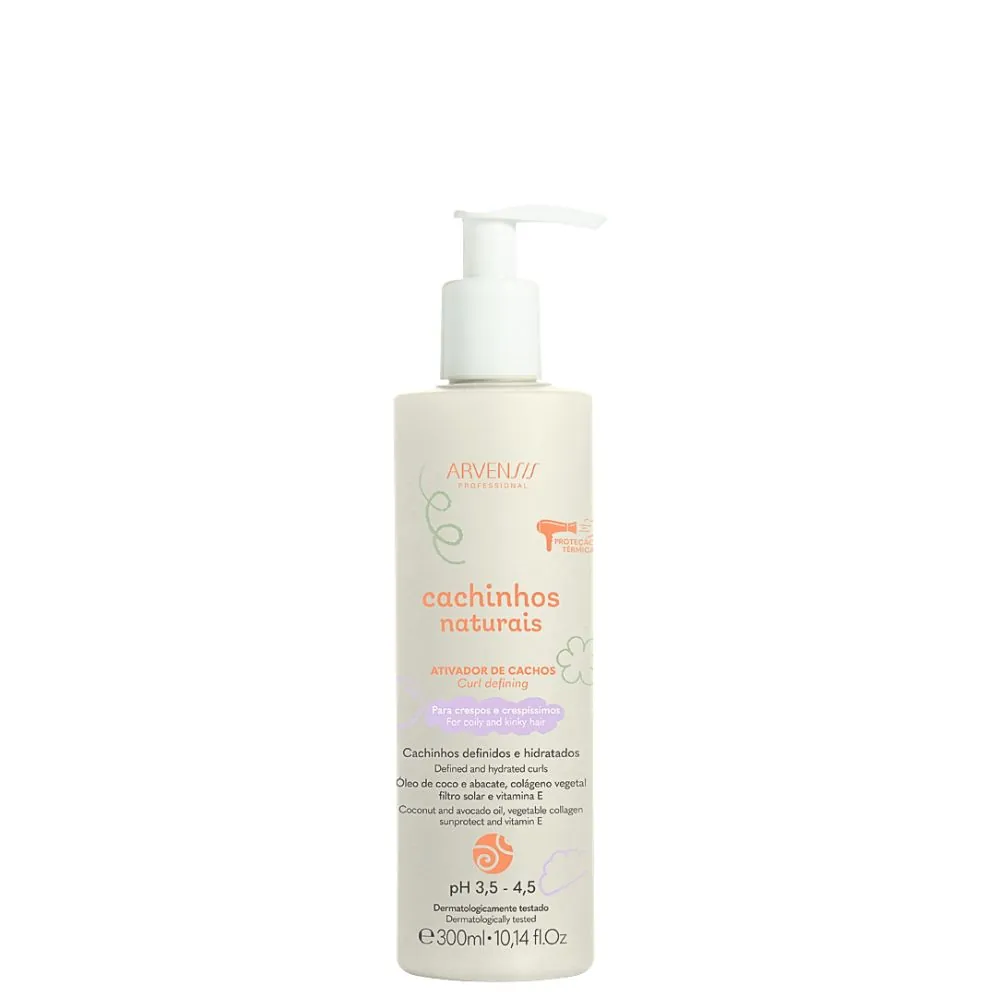 Ativador Cachinhos Natural Crespos Arvensis 300ml