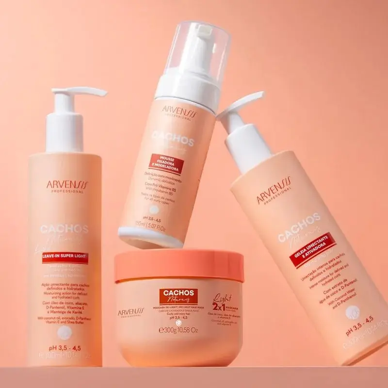 Mousse Fixadora E Modeladora 150ml Cachos Naturais Arvensis