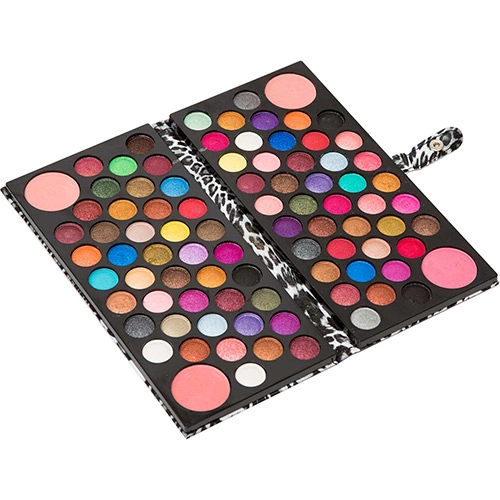 Estojo De Maquiagem Com 84 Sombras 3d E 2 Blushes New Me