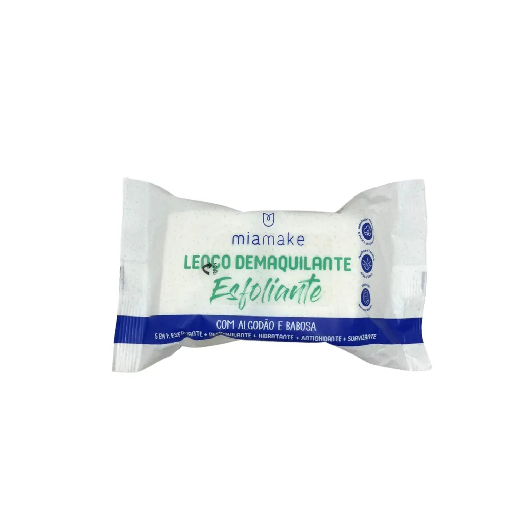 Mia Make Lenco Demaquilante Esfoliante Ref:463
