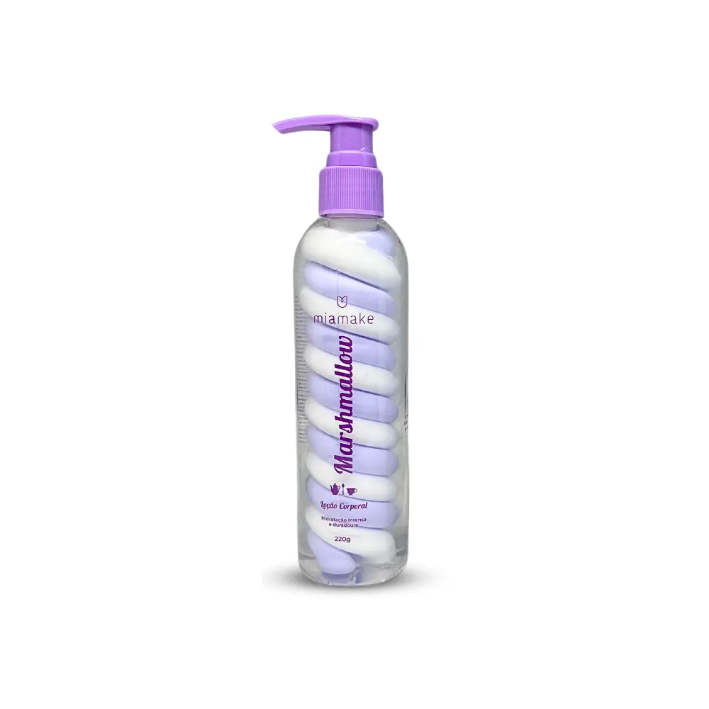 Locao Corporal 220g Marshmallow Lilas 542 Mia Make