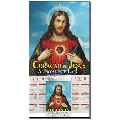 Folhinha Do Sagrado Coracao De Jesus / 2018 140g Editora Vozes
