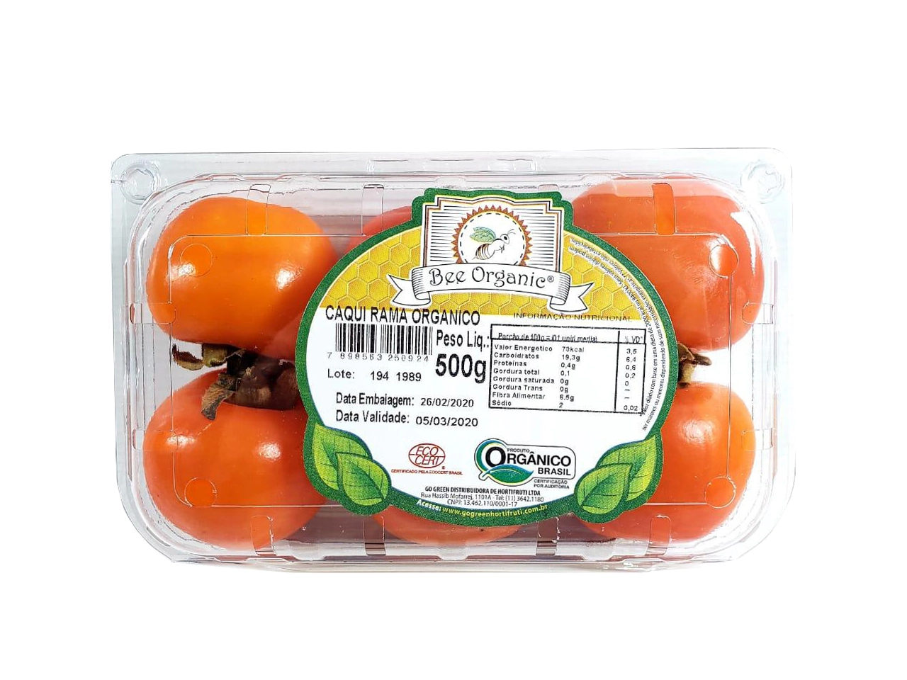 Caqui Rama Organico Bee Organic