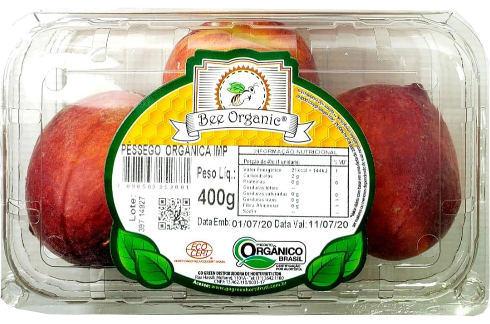 Pessego Importado Bee Organic 500g
