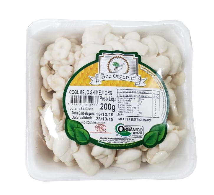 Cogumelo Shimeji Branco Org 200gr Go Green
