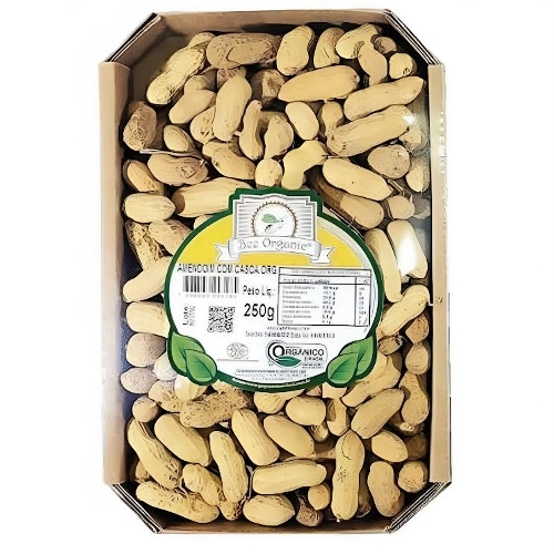 Amendoim Com Casca Orgânico Bee Organic 250g