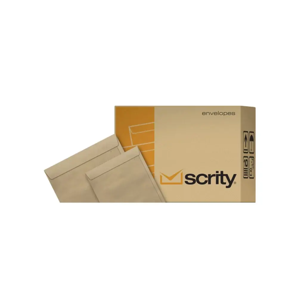 Envelope Saco Natural 260x360 80grs. Kn 36 Cx.c/250 Skn036 Scrity