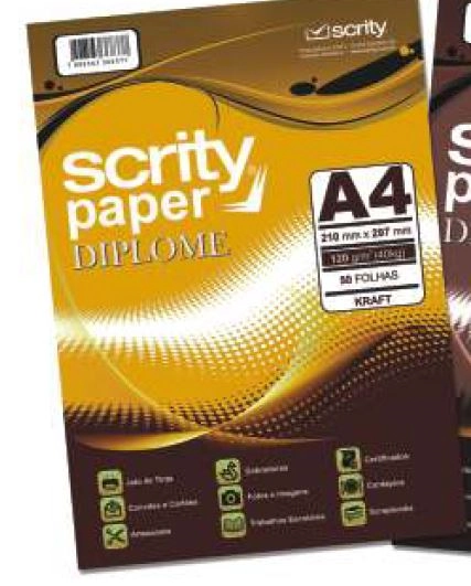 Papel A4 Scrity Diplome Of 18