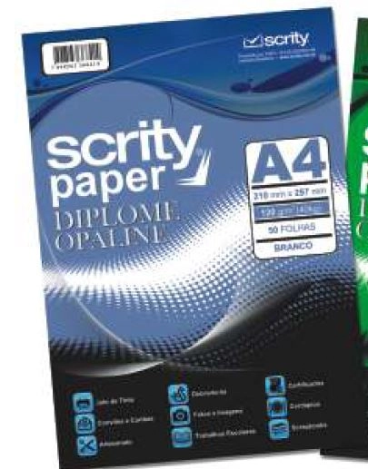 Papel Diplomata A4 180g Br Sp052.01 50fl