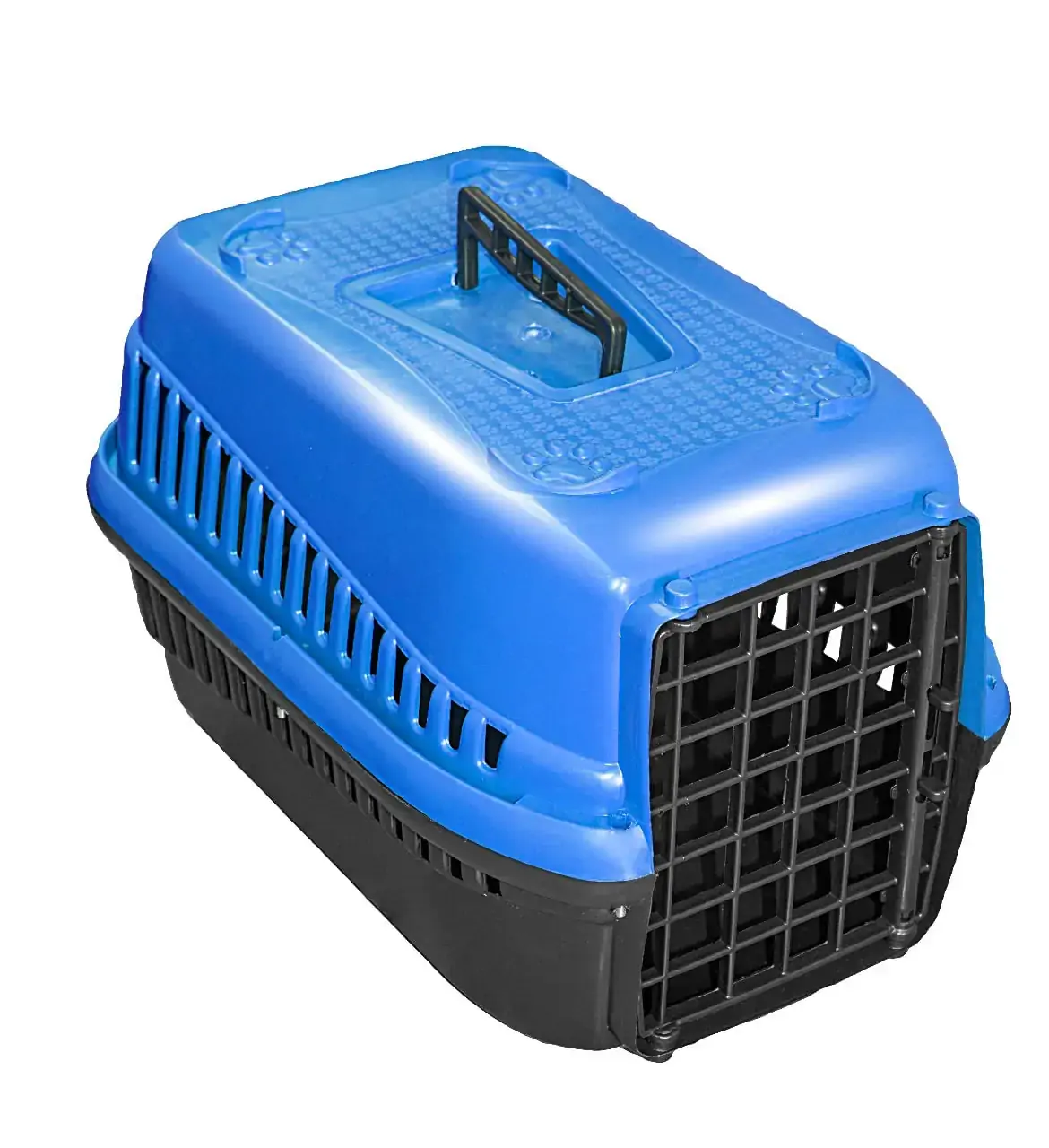 Caixa de Transporte para Cães  Podyum Mec Pet Azul Nº2