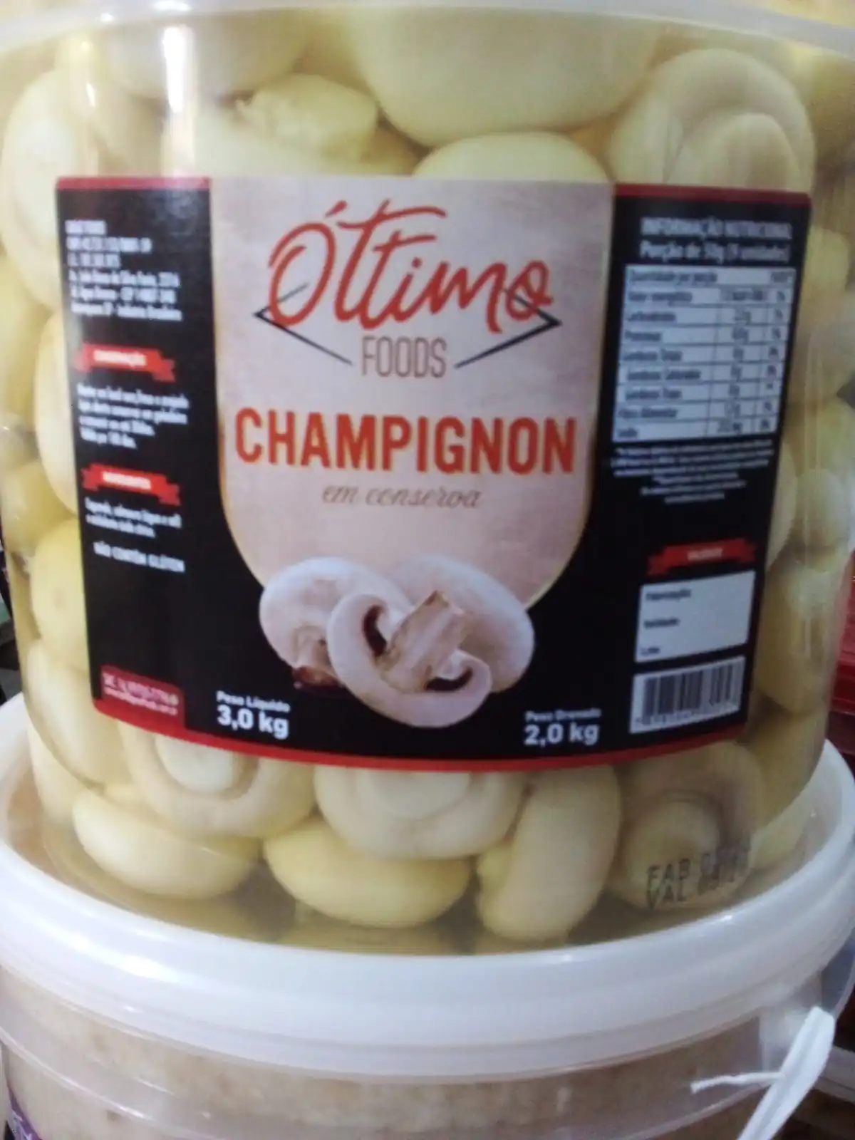 Champignon Int Ottimo Balde 2kg