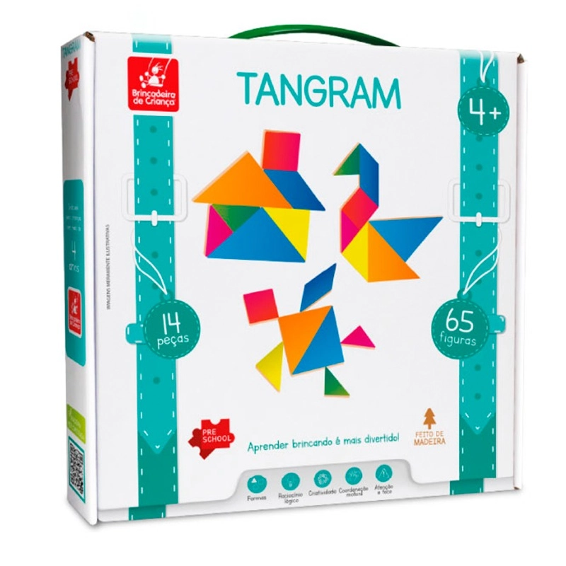 Jogo Tangram 2068 Brincadeira