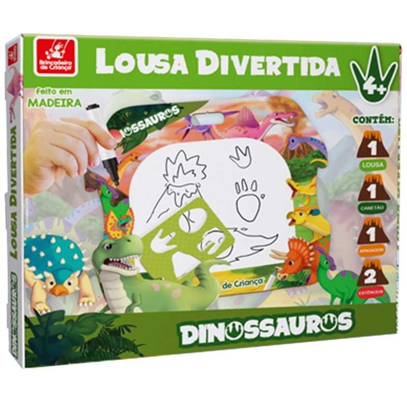 Lousa Divertida Dinossauros B.crianca