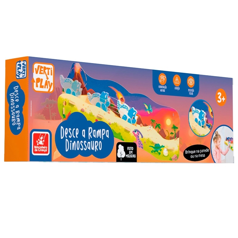 Desce A Rampa Dinossauro 2778 Brincadeira