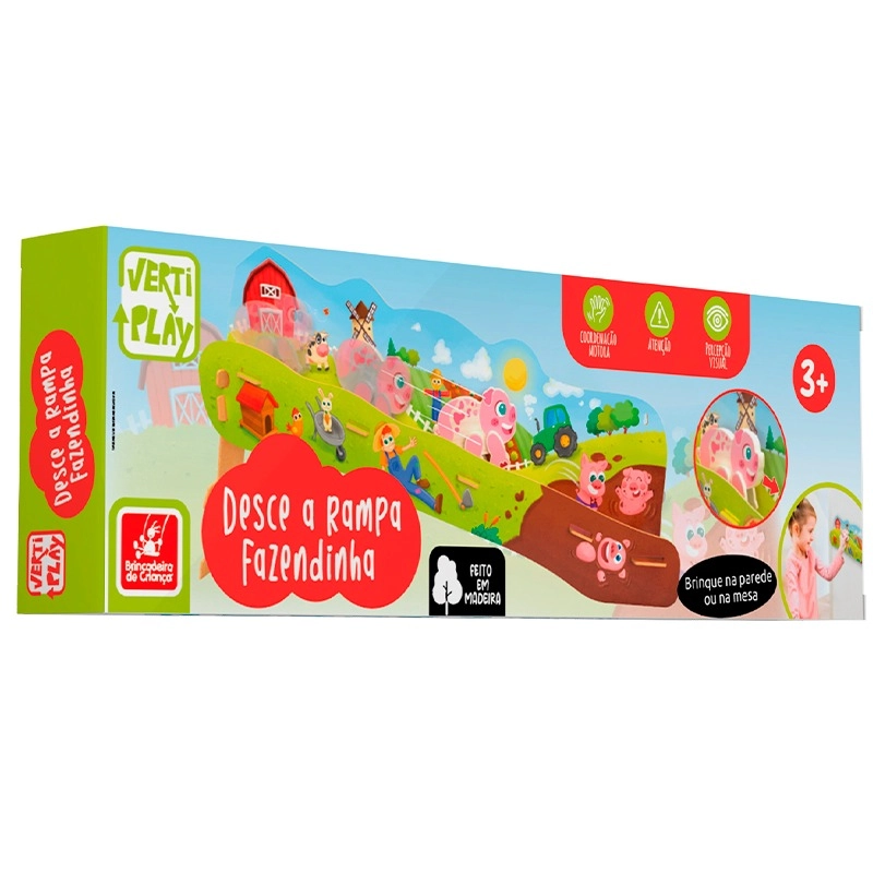 Desce A Rampa Fazendinha 2785 Brincadeira