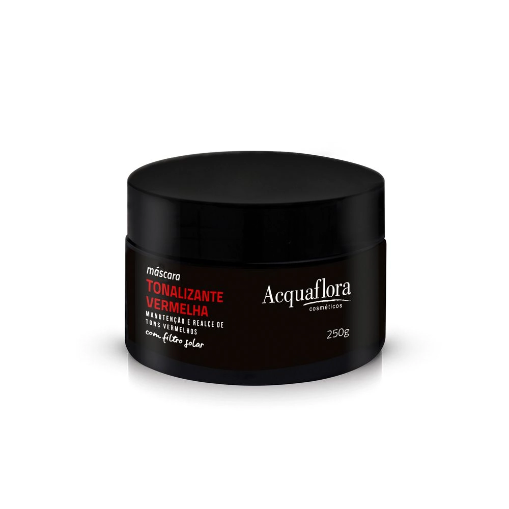Acquaflora Tonalizante Vermelho Máscara 250g