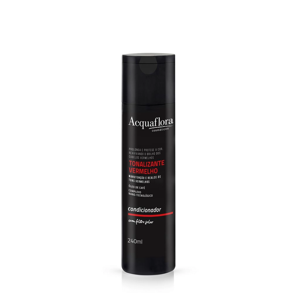 Condicionador Acquaflora Tonalizante Vermelho 240ml