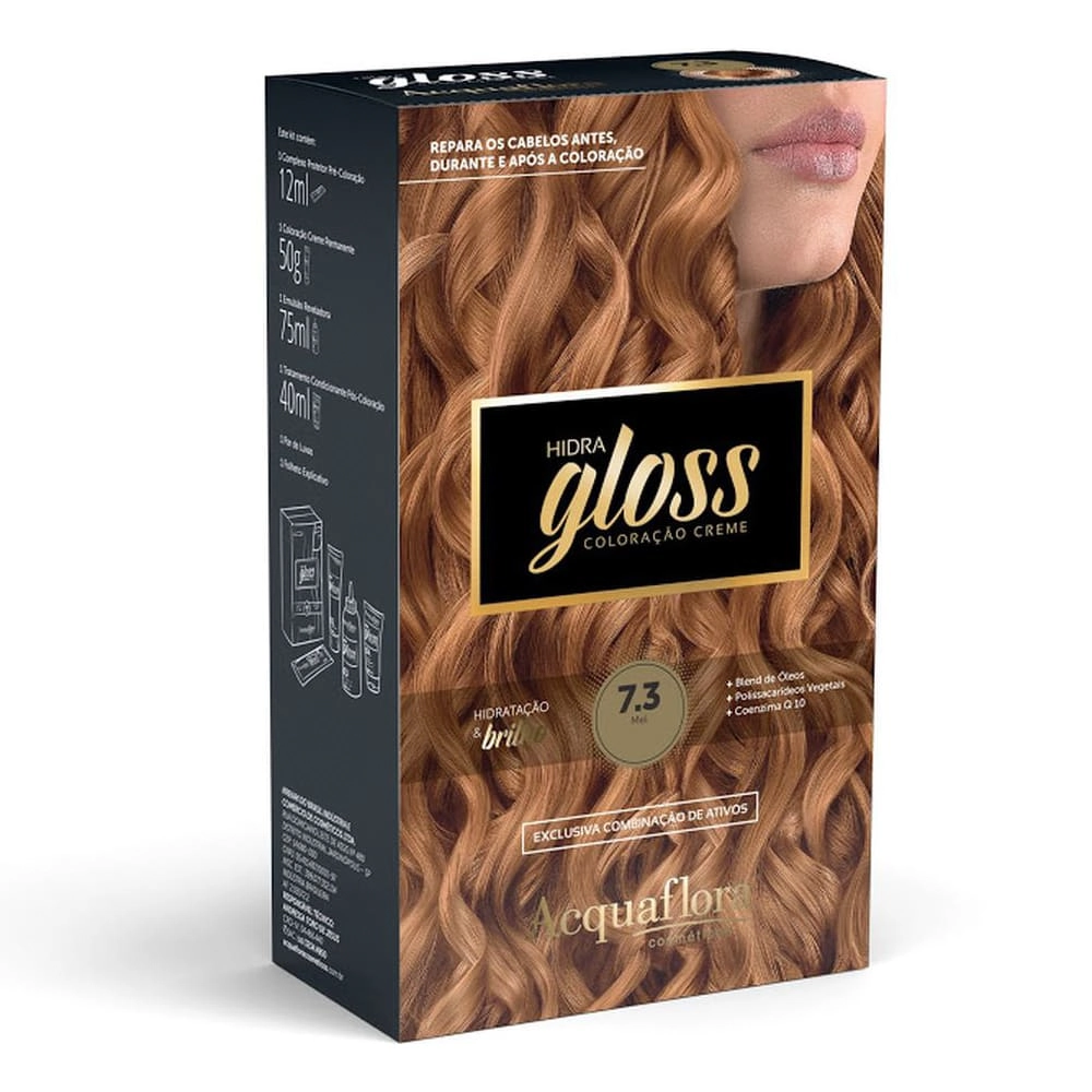 7.3 Mel Kit Coloracao Hidra Gloss Acquaflora